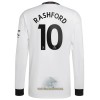 Officiële Voetbalshirt Manchester United Rashford 10 Uit 2022-23 Lange Mouw - Heren